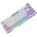 Клавіатура Ajazz AK820 V2 Coconut Flake Switch Wireless/Bluetooth/USB UA Purple/White/Blue (AK820-V2-CF-PWB)