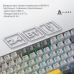 Клавіатура Ajazz AK820 V2 Coconut Flake Switch Wireless/Bluetooth/USB UA Purple/White/Blue (AK820-V2-CF-PWB)