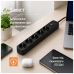 Мережевий фільтр живлення ColorWay CCA-3G1MM 5 розеток, 5m Black (CW-PSEA1055BK)