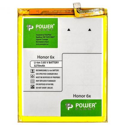 Аккумуляторная батарея PowerPlant Huawei Honor 6X (HB386483ECW+) 3270mAh (SM150113)