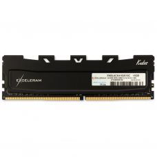 Модуль пам'яті для комп'ютера DDR4 16GB 2666 MHz Black Kudos eXceleram (EKBLACK4162619C)