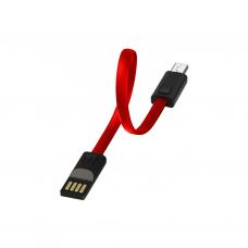 Дата кабель USB 2.0 AM to Micro 5P 0.22m red ColorWay (CW-CBUM022-RD)