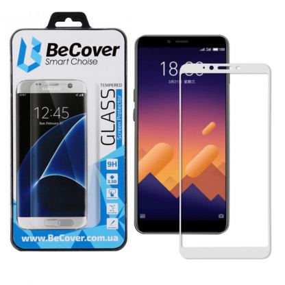 Стекло защитное BeCover Meizu E3 White (702437)