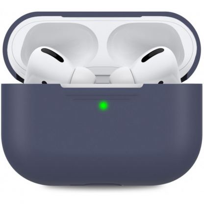 Чехол MakeFuture Apple AirPods Pro Silicone Blue (MCL-AAPBL)