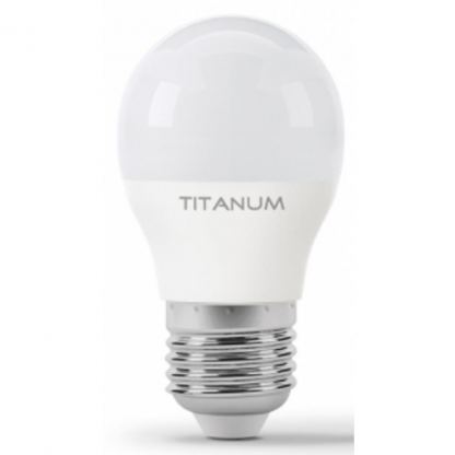 Лампочка TITANUM G45 6W E27 4100K 220V (TLG4506274)