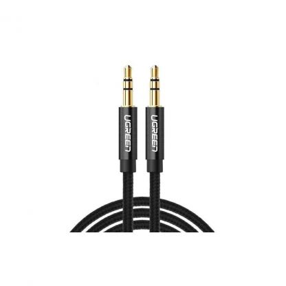 Кабель мультимедийный 3.5mm M to 3.5mm M 2.0m AV112 (Black) Ugreen (50363)