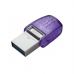 USB флеш накопитель Kingston 128GB DataTraveler microDuo 3C USB 3.2/Type C (DTDUO3CG3/128GB)