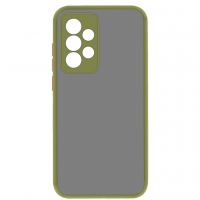 Чехол для мобильного телефона MAKE Samsung A73 Frame (Matte PC+TPU) Green (MCMF-SA73GN)