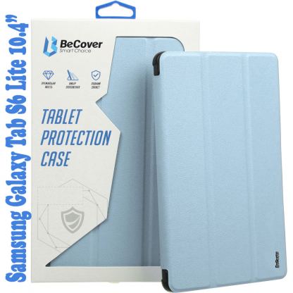 Чехол для планшета BeCover Soft Edge Pencil Mount Samsung Galaxy Tab S6 Lite 10.4 P610/P613/P615/P619 Light Blue (708354)