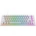 Клавиатура Xtrfy K5 68 keys Kailh Red Hot-swap RGB UA White (K5-RGB-CPT-TPWHITE-R-UKR)