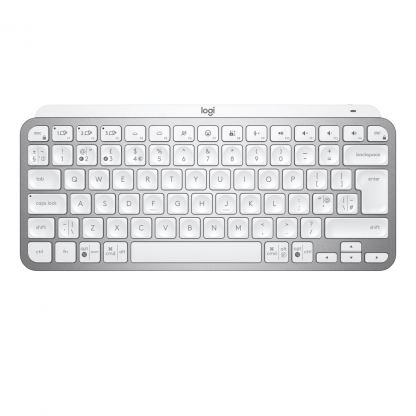 Клавиатура Logitech MX Keys Mini Wireless Illuminated UA Pale Grey (920-010499)