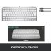 Клавиатура Logitech MX Keys Mini Wireless Illuminated UA Pale Grey (920-010499)