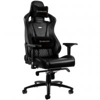 Кресло игровое Noblechairs Epic Series Real Leather Black (NBL-RL-BLA-001)