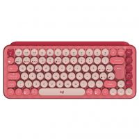 Клавиатура Logitech POP Keys Wireless Mechanical Keyboard UA Rose (920-010737)