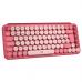 Клавиатура Logitech POP Keys Wireless Mechanical Keyboard UA Rose (920-010737)