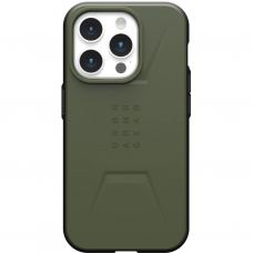 Чехол для мобильного телефона UAG Apple iPhone 15 Pro Civilian Magsafe, Olive Drab (114275117272)