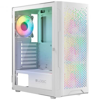 Корпус Logic concept ARAMIS MESH+GLASS ARGB fans 4x120mm WHITE (AT-ARAMIS-20-0000000-0002)