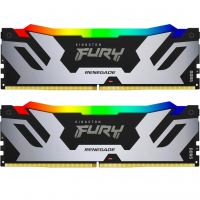 Модуль памяти для компьютера DDR5 64GB (2x32GB) 6400 MHz Renegade RGB XMP Kingston Fury (ex.HyperX) (KF564C32RSAK2-64)