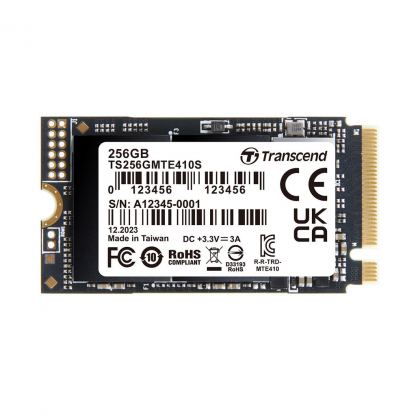 Накопитель SSD M.2 2242 256GB Transcend (TS256GMTE410S)