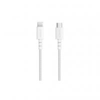 Дата кабель USB-C to Lightning 1.8m V3 Powerline Select+ White Anker (A8618H21)