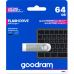 USB флеш накопичувач Goodram 64GB UNO3 Steel USB 3.2 (UNO3-0640S0R11)