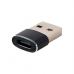 Перехідник USB-A Male to USB-C Female USB2.0 Cablexpert (A-USB2-AMCF-02)