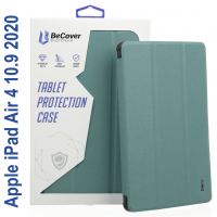 Чехол для планшета BeCover Tri Fold Soft TPU Silicone Apple iPad Air 4 10.9 2020/2021 Green (706871) (706871)