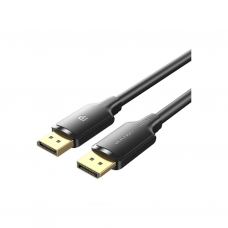 Кабель мультимедійний DisplayPort to DisplayPort 1.5m V1.2 4K 60Hz 3D Dolby 7.1 VENTION (HAKBG)