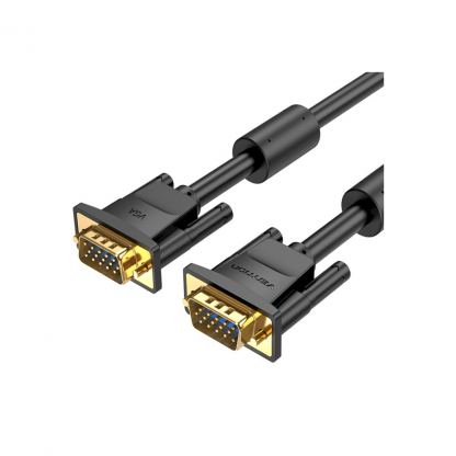 Кабель мультимедійний VGA 15M-15M 1.5m ferrite Vention (DAEBG)