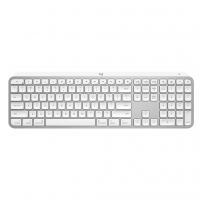 Клавіатура Logitech MX Keys S для MAC Bluetooth/Wireless UA Pale Grey (920-011638)