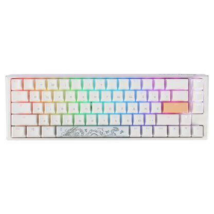 Клавиатура Ducky One 3 SF Cherry MX Brown RGB UA USB White (DKON2167ST-BUAPXPWWWSC1)