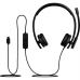 Наушники Logitech H570e Corded for Business Stereo Teams USB-C Black (981-001431)