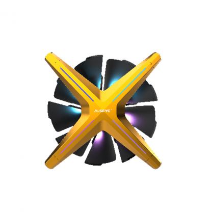 Кулер до корпусу Alseye X12 (Yellow Push) (AS.04.03.0028)