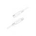Дата кабель USB-C to Lightning 1.2m 3.0A TPE C3-01 White Acefast (6974316280811)