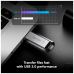 USB флеш накопитель Lexar 256GB JumpDrive M400 USB 3.0 (LJDM400256G-BNBNG)