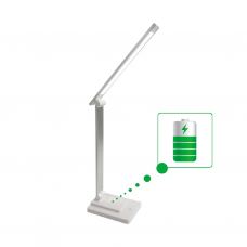 Настольная лампа Євросвітло LED акумуляторна Ridy-10-2-PWR 10 Вт біла