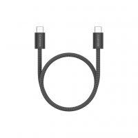 Дата кабель USB-C to USB-C 1.0m 60W Magnet Braided Black Canyon (CND-CCMG60AB15B)