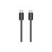 Дата кабель USB-C to USB-C 1.0m 60W Magnet Braided Black Canyon (CND-CCMG60AB15B)