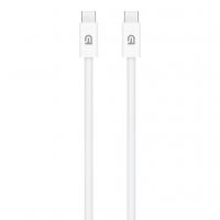 Дата кабель USB-C to USB-C 1.0m White Armorstandart (ARM72698)