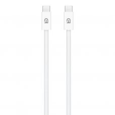Дата кабель USB-C to USB-C 1.0m White Armorstandart (ARM72698)