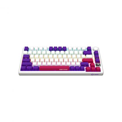 Клавиатура Lorgar KBP7075W Pro RGB Wireless/Bluetooth/USB UA White (LRG-KBP7075W-WH-US)