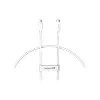 Дата кабель USB-C to USB-C 1.8m Superior USB4 Fast Charging 240W moon white Baseus (P10365200211-05)