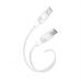 Дата кабель USB-C to USB-C 1.0m 60W High Elastic Zeus XO (NBQ239B_White)