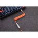 Дата кабель USB-C + USB A to USB-C 1.36m Coiled Aviator orange Keychron (CAB14_KEYCHRON)