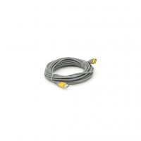 Дата кабель USB 2.0 AM/AF 10.0m UF-104 grey yellow VEGGIEG (YT-AM/AF-UF-104)