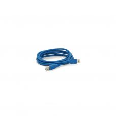 Дата кабель USB 3.0 AM/AM 2.0m Blue Voltronic (YT-3.0AM+AM-2.0)