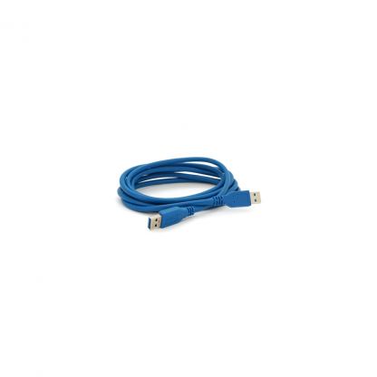 Дата кабель USB 3.0 AM/AM 2.0m Blue Voltronic (YT-3.0AM+AM-2.0)