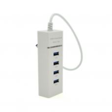 Концентратор Voltronic USB 3.0 to 4xUSB white (NX-UH-303W)