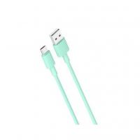 Дата кабель USB 2.0 AM to Micro 5P 1.0m 2.4A green XO (NB156-M-GR)