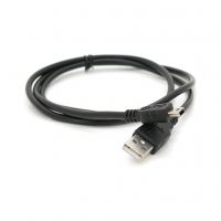 Дата кабель USB 2.0 AM to Mini 5P 0.8m black Voltronic (YT-C/AM-1MnB/5728)